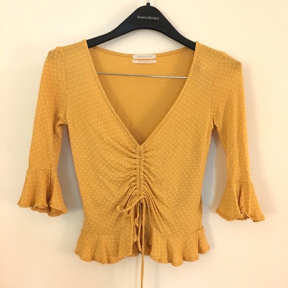 Urban Outfitters Tops - Urban Outfitters Polka Dot Crop Top